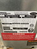 NEW Carrier Rooftop Heat & Electric Cool Unit, 3 Ton, 3Ph, 60Hz, 208/230V, 1/4HP