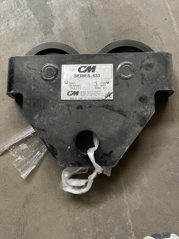 NEW GENUINE CM Series 633 Wide Range Trolleys 3 TON **FREE SHIPPING**