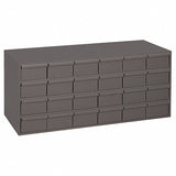 DURHAM MFG 033-95 Bin Cab,24GrayDrwr,Gry,17"H,GrayDrwr 2W268 *FREE SHIPPING*