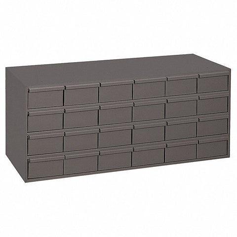 DURHAM MFG 033-95 Bin Cab,24GrayDrwr,Gry,17"H,GrayDrwr 2W268 *FREE SHIPPING*