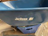 JACKSON Wheelbarrow Blue Steel Tray 6 cu. ft. Capacity (Barrow Only) *SHIPS FREE
