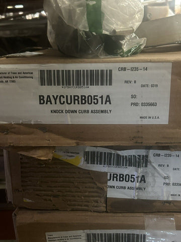 BAYCURB051A TRQ ROOF CURB INSULATED