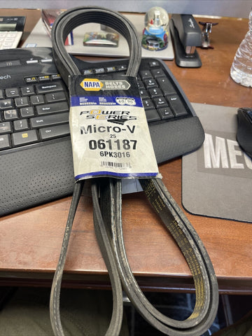 NAPA GATES Micro-V Serpentine Belt for 2006-2010 GMC SAVANA 2500 V8-6.6L