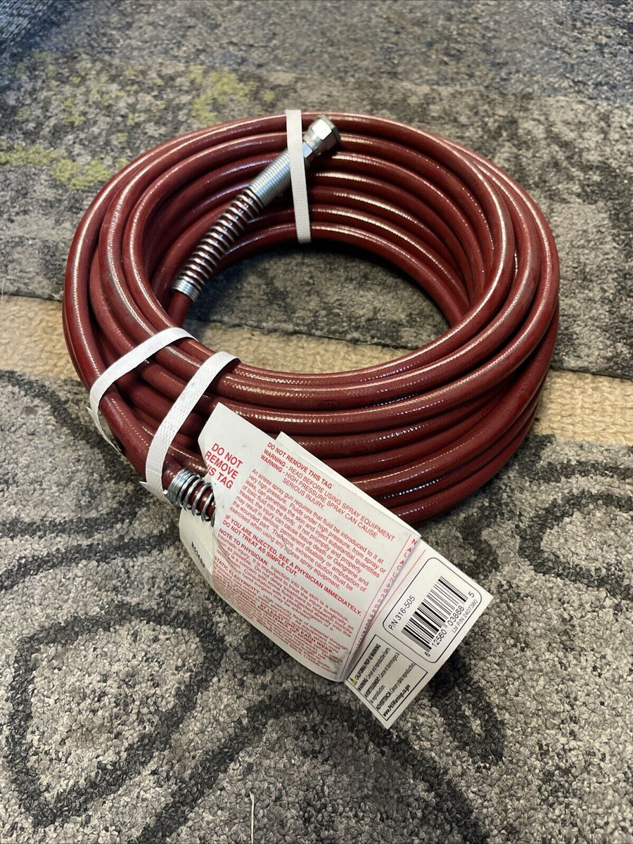 WAGNER 316-505 Airless Paint Sprayer Hose Titan X Psi Red High Tip ...