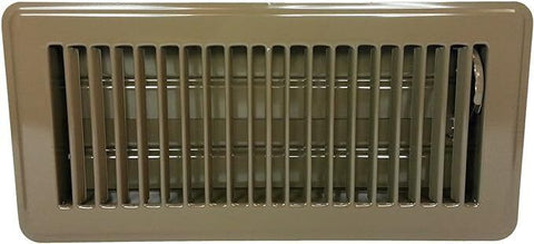 Hart & Cooley 421 4x10 GS HVAC Diffuser, 4" H x 10" W, 421 Steel Diffuser for Fl