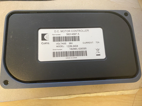 BRAND NEW  1228-3404 CURTIS  D.C. MOTOR CONTROLLER 56314597 A