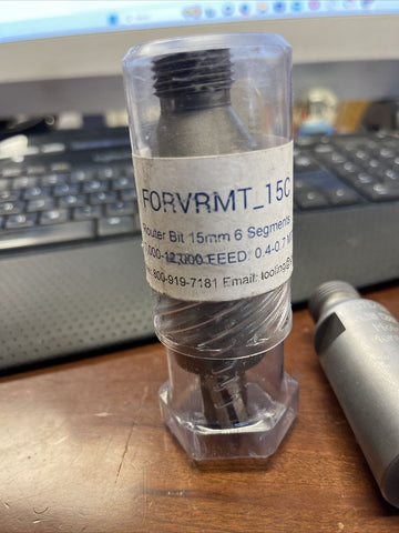 IGE Solutions Inc FORVRMT-15C, 15mm, 6 Segments Router / Milling Bit SHIPS FREE