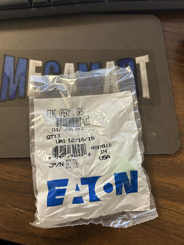 Eaton Weatherhead Crimp Hydraulic Hose End 90 Degree 1/4" P/N 20721, 04Z-J36