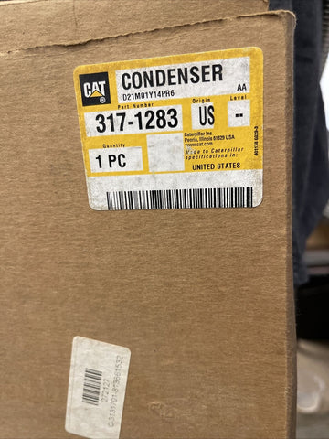 GENUINE CAT 317-1283: CONDENSER **FREE SHIPPING**