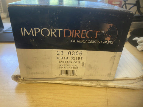 BRAND NEW 23-0306 IMPORT DIRECT IGNITION COIL   90919-02197