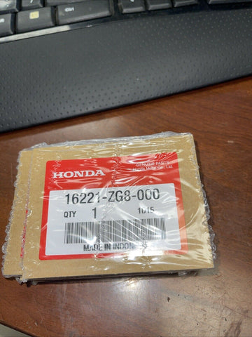 (5 PC LOT) GENUINE  HONDA CARBURETOR GASKET 16221-ZG8-000 *FREE SHIPPING*