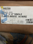 NEW (50 PC CASE) DAYTON B18 44434 SINGLE FLARED COIL LOOP INSERT