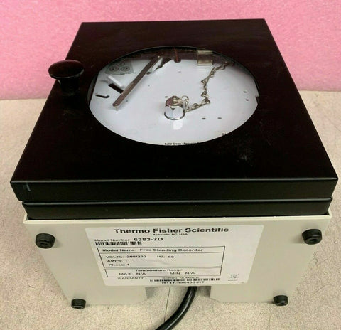 Nuevo Thermo Fisher Scientific Gratis Pie Refrigeración Evento Grabadora 6383-7D
