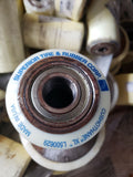 (2) PALLET JACK WHEELS W/ BUSHINGS 7 AW CUSHOTHANE XL 903G L500629 3.25" X 5.93"