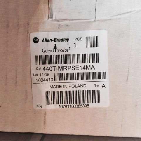 Allen-Bradley GUARD MASTER 440T-MRPSE14MA