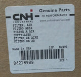Brand New CNH Custodia/New Holland Air Filter w/ Part No. 84218989