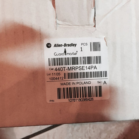 Allen-Bradley GUARD MASTER 440T-MRPSE14PA