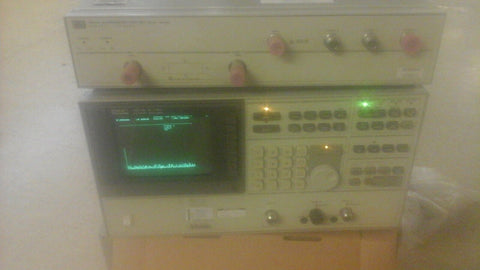 Agilent HP Keysight 3577B Réseau Analyseur 5Hz-200MHz W/35677A Test Set