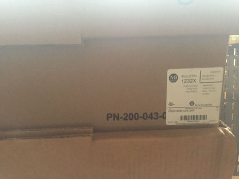Allen-Bradley 1232X-BNB-A2G-24R Nema Pompa Controllo Pannello