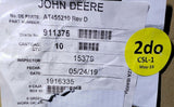 Original OEM John Deere Cableado Arnés, LOAD CENTER HARNESS AT455210 Envío Libre