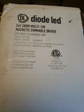 Diode LED DI-DM-24V288W-MT 288 Vatios 3 X 96W Multi-Tap Magnético Regulable Drv