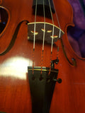 Nuevo EASTMAN STRINGS LARSEN Viola Aa545b, Va545bst, ANNO 2020 Con Moños