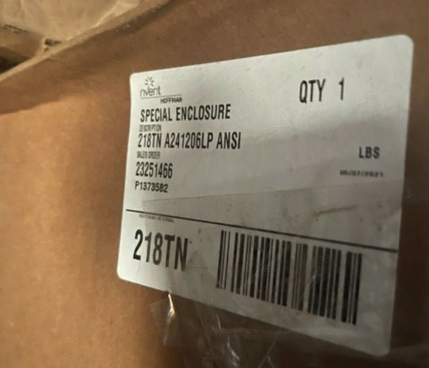 NEW Hoffman A241206LP 218TN ANSI STEEL Enclosure 24.00 x 12.00 x 6.00