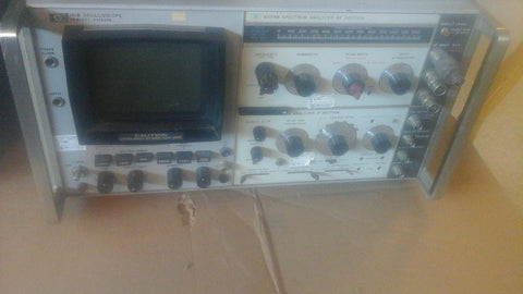 Écran D'Affichage Section / RF & If Spectre Analyzers - HP 141B/8552B