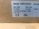 "NEW" VWR-363AC Analytical Balance 360g X 0.02mg (each) 110-240V AC 50-60HZ 15DC