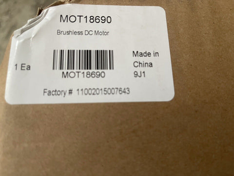 NEW MOT18690 - Trane Brushless DC Motor FREE SHPPING