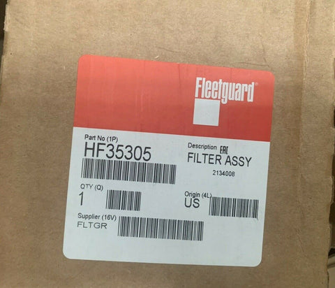 NEW Fleetguard HF35305 Hydraulic Filter Assembly