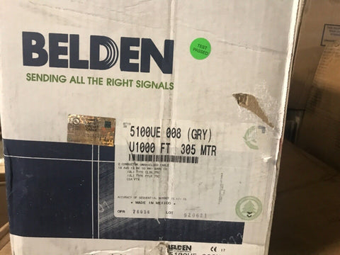 Belden 5100UE Non-Paired sin Blindaje Seguridad/Alarma Cable 305m Unreeled