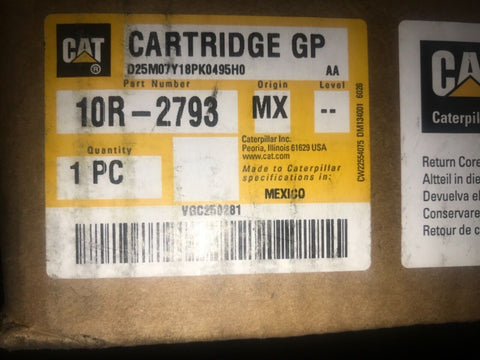 GENUINE OEM CATETPILLAR CAT 10R-2793 Remanufactured Turbocharger Cartridge