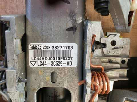 GENUINE OEM FORD STEERING COLUMN ASSEMBLY LC44-3C529-AD, LC44ADJ0010F0227