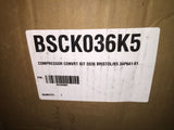 COMPRESSOR CONVERSION KIT E036 BRISTOL K5 36P641 P/N BSCK036K5
