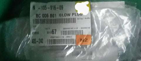 (10) NEW Genuine OEM Volkswagen Glow Plug N-105-916-09