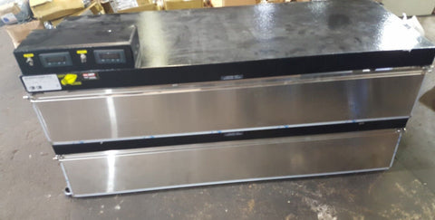 NEW HATCO 2 SHELF DISPLAY WARMER WITH BASE& RACKS GRSDH-25D, 120/208Y-240V