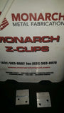 (1000 Pinzas) Monarca 2" Z-Clips Mf625-1-1/2 Resistente