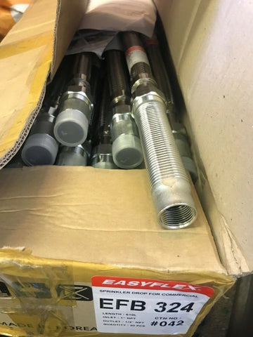 EASYFLEX (20) Flexible Sprinkler Drop Hose 1" NPT x 1/2" npt EFB 324