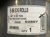 E-39 036 floor sanding paper rolls - 50 yards 49" X 50YDS