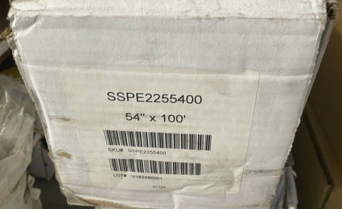 Nuovo SSPE2255400 137cm X 254cm Rullo Raso Solvente Rotolo di Carta