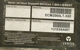 Nuovo ECM2000LT-X60 168124G43 Vertiv Liebert Y21ES5A007