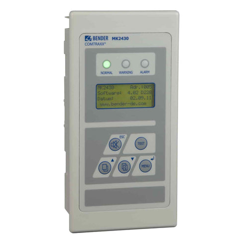 Nuevo Bender Comtraxx MK2430-12RS Remote Alarm Indicator/Caja de Montaje