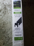 AVALON Tristan Satin Black 6 ft. Top Rail Cap 73020452