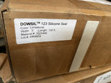 GENUINE DOWSIL 123 SILICONE SEAL, LIMESTONE, 5", 100 FT