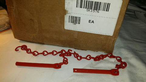 (100 PCS ) RETAINING PINS WITH CHAIN SK1576