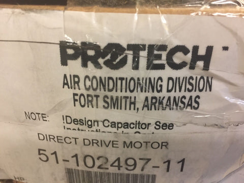 51-102497-11 - Rheem Ruud 3/4 HP 230v X13 Furnace Blower Motor & Module