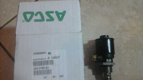 ASCO Valve 343-3160-03 HV296288001 A 136637 2W 1448