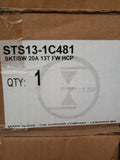 THE DURHAM COMPANY SKT/SW 20A 13T FW HCP, STS13-1C481 METER SOCKET