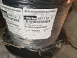 PARKER ELECTRICALLY CONDUCTIVE HOSE 5159-4-BLK-RL, 550 FT, 1/4 X 1" SIZE & PLY